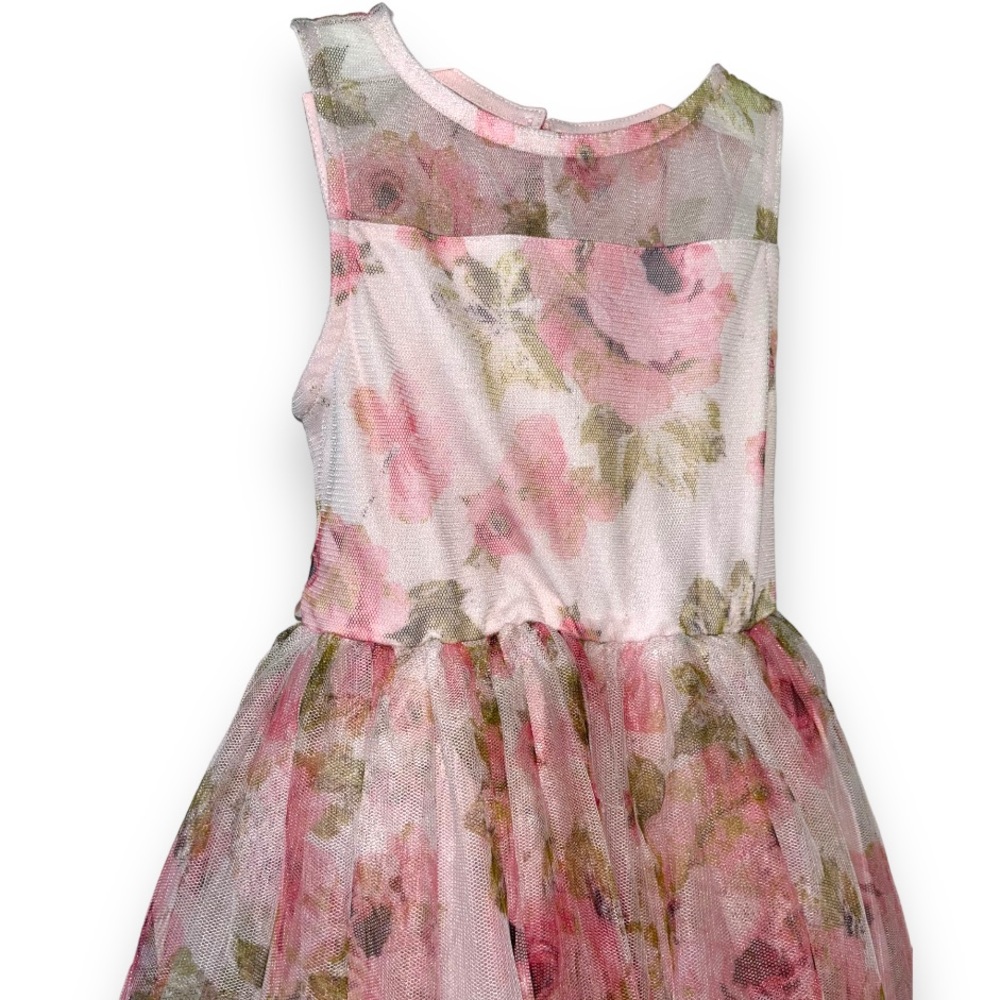 Zenzi Girls Tulle Flower Formal Dress Size XS (4-6) - Picture 5 of 11